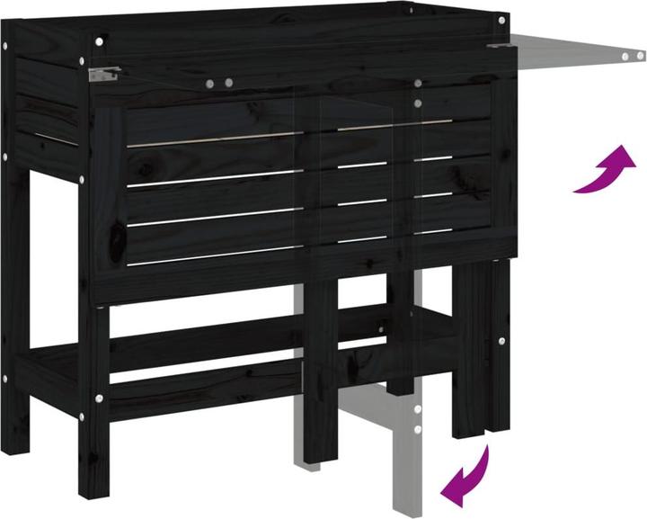 Produktbild vidaXL Pflanzkübel