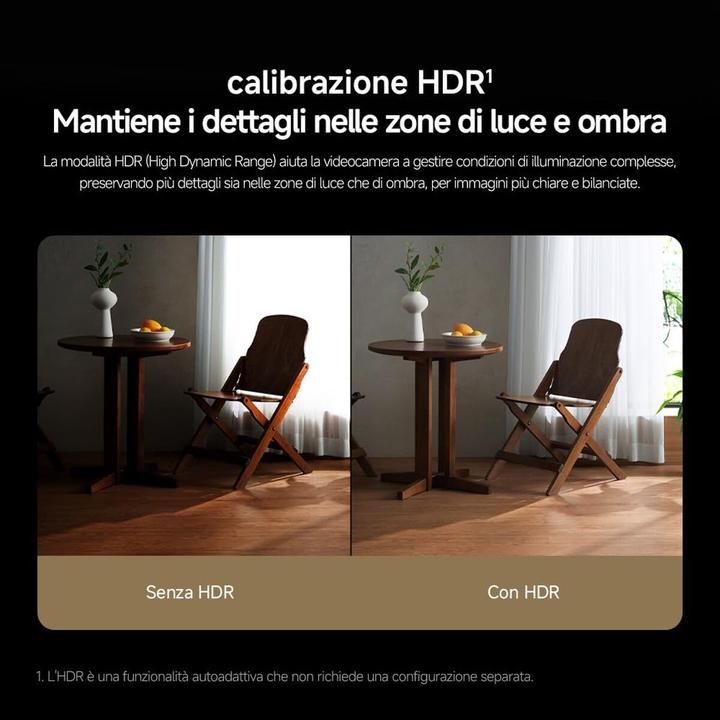 Immagine prodotto Xiaomi Smart Camera C701 360 4K EU BHR07X7EU (3840 x 2160 pixel)