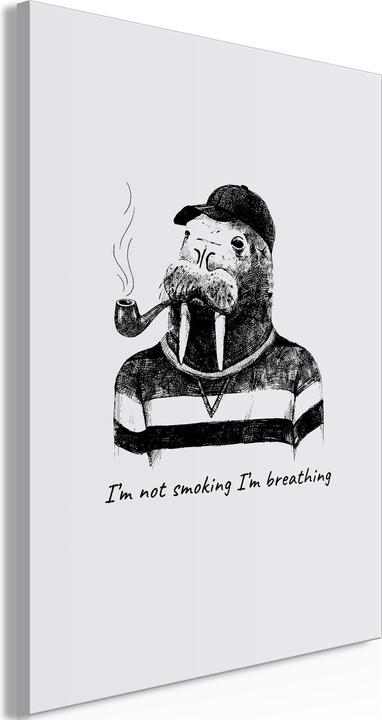 Produktbild Artgeist I'm Not Smoking. I'm Breathing (1 Part) Vertical (80 x 120 cm)