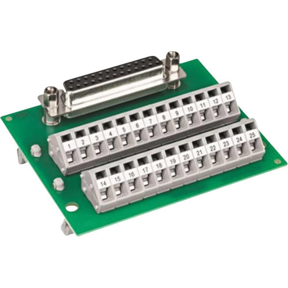 Wago Übergabebaustein D-SUB-Buchsen, Elektronikkabel + Stecker
