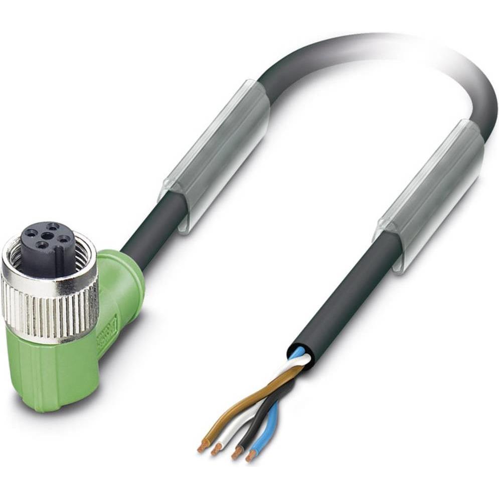 Thumbnail - Phoenix Contact Sensor-/Aktor-Steckverbinder, Elektronikkabel + Stecker, Schwarz