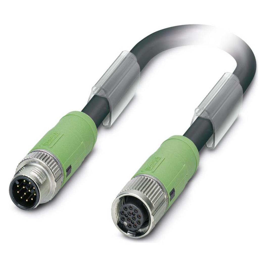 Phoenix Contact Sensor-/Aktor-Steckverbinder, Elektronikkabel + Stecker, Schwarz