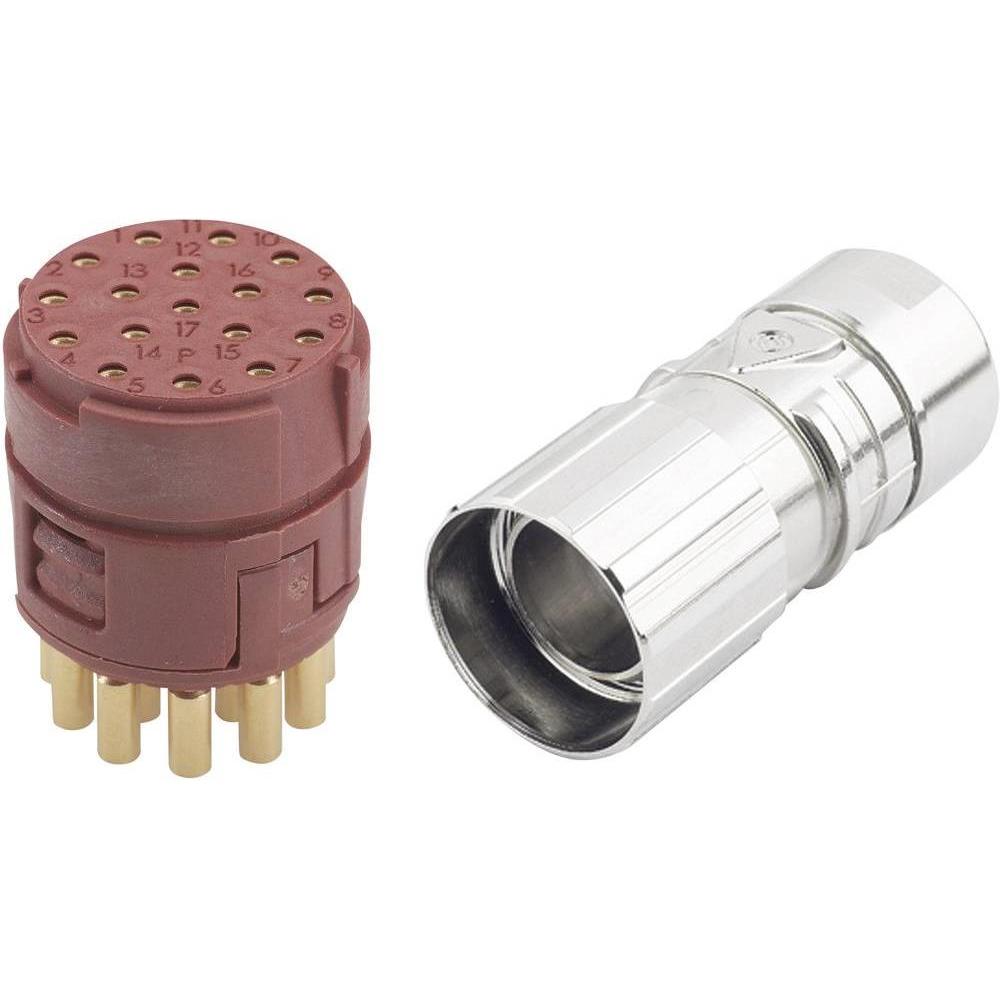 Lapp EPIC Steckverbinder M23 17pol, Elektronikkabel + Stecker, Rot
