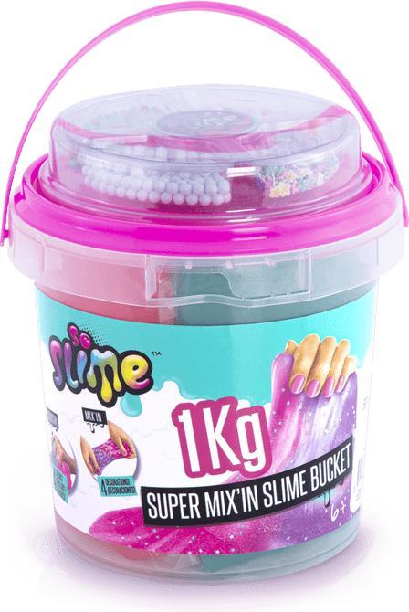 Productafbeelding Canal Toys SSC148 Super Slijm Mix' in Kubus met SDO Decoraties 1kg mix'in, Willekeurige Kleuren
