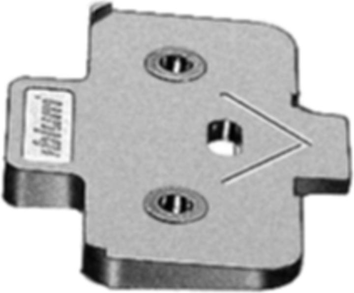 Actual product image Blum Angle wedge for cross mounting plates -5°