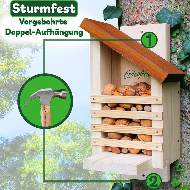 Produktbild Erdenfreund Eichhörnchen Futterhaus