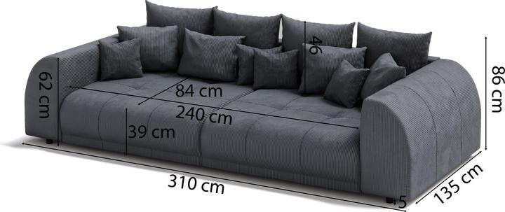 Image du produit Ropez Vanessa (Grand canapé)