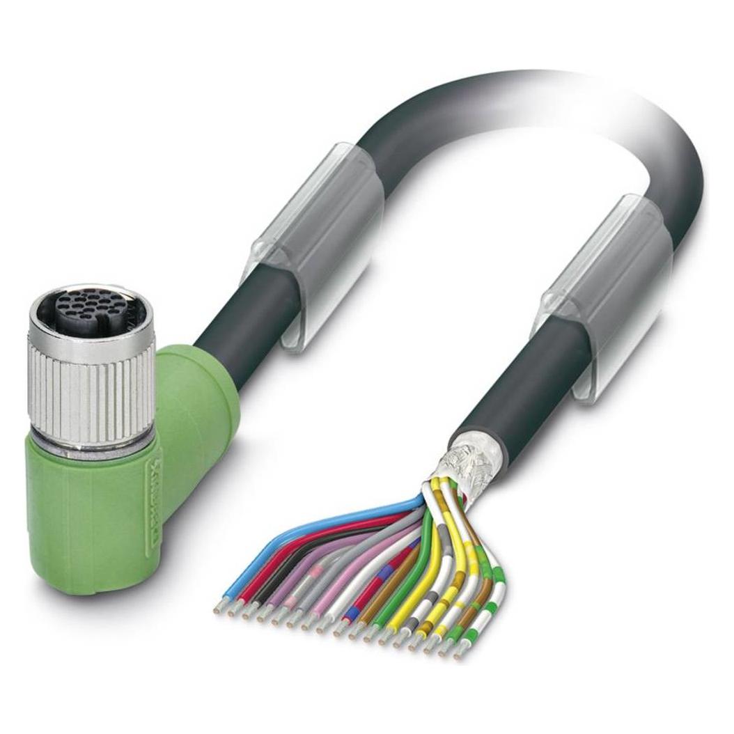 Phoenix Contact Sensor-/Aktor-Steckverbinder, Elektronikkabel + Stecker, Schwarz