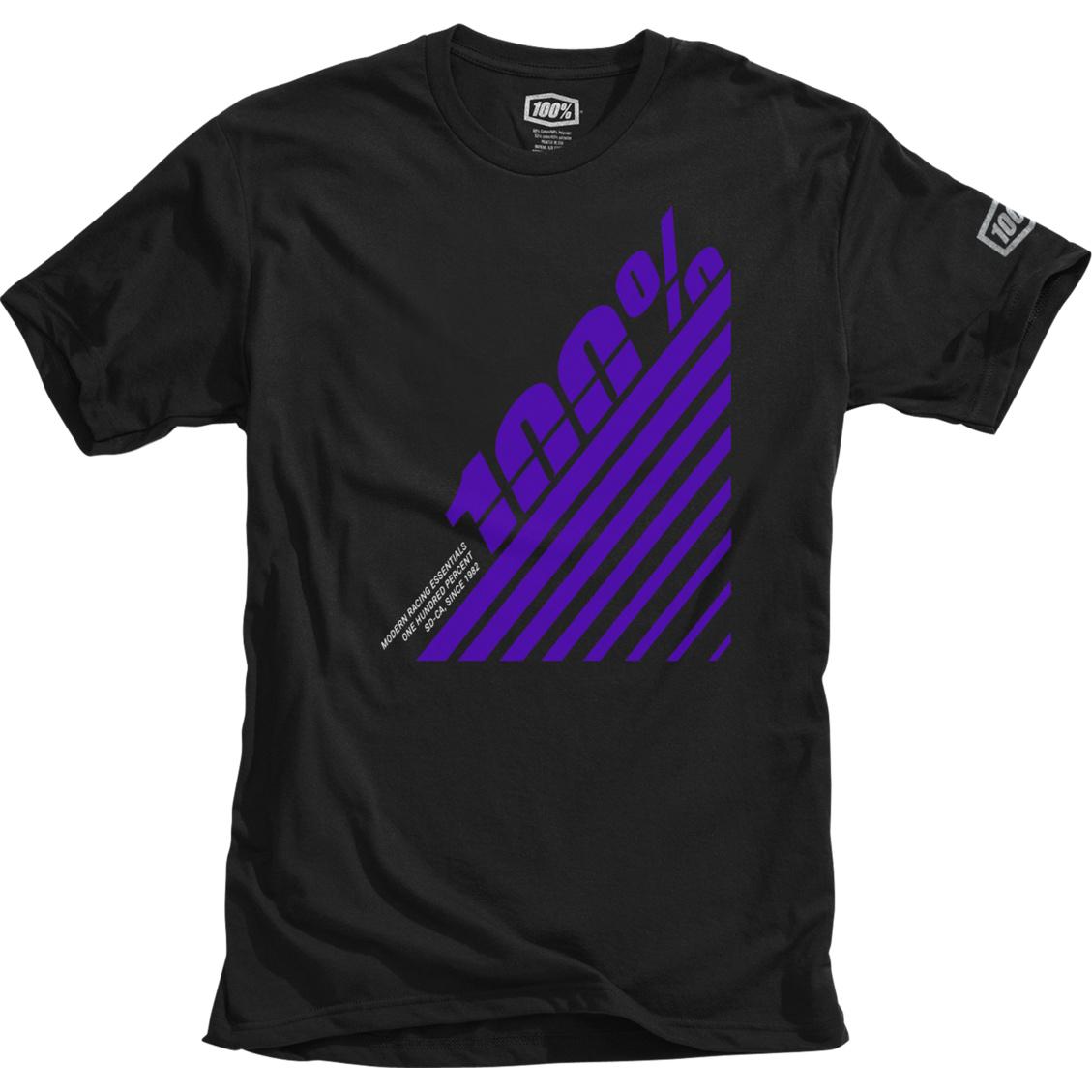 Thumbnail - 100%, Herren, Shirt, Eura, Schwarz, (S)