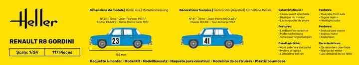 Actual product image Heller Renault R8 Gordini