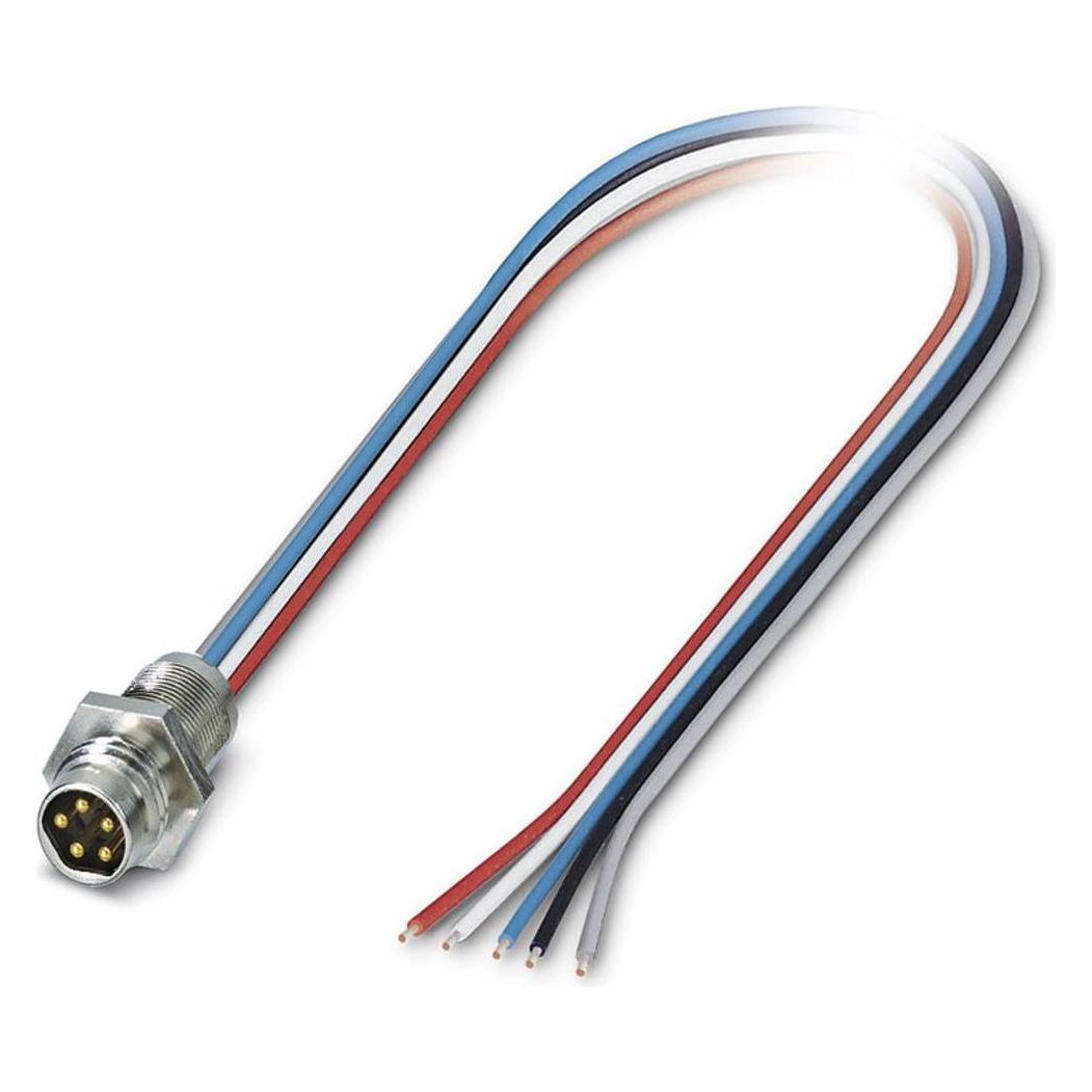 Phoenix Contact Sensor-/Aktor-Einbausteckverbi, Elektronikkabel + Stecker
