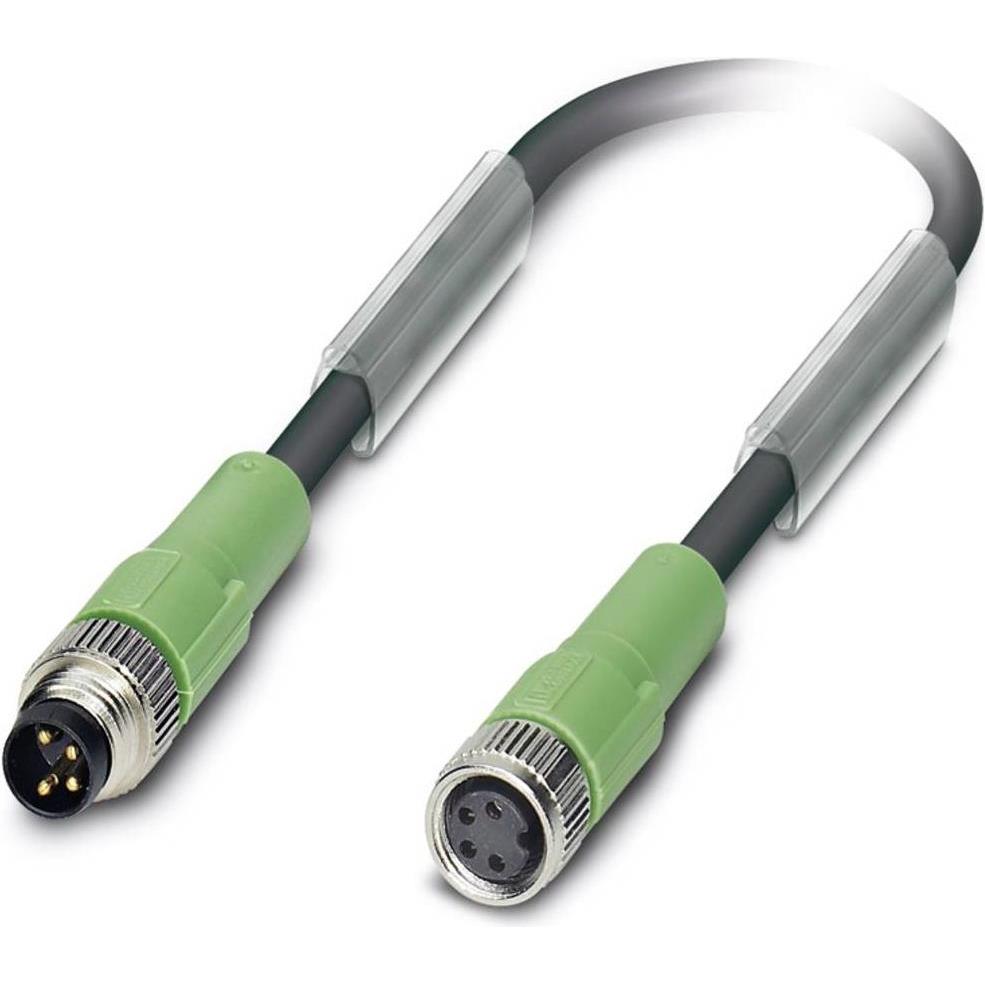 Phoenix Contact Sensor-/Aktor-Steckverbinder, Elektronikkabel + Stecker, Schwarz