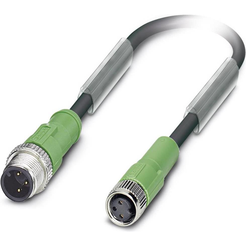 Phoenix Contact Sensor-/Aktor-Steckverbinder, Elektronikkabel + Stecker, Schwarz, Grau