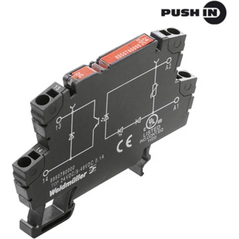 Weidmüller Relè optoaccoppiatore 10 pz TOP 2, Relais