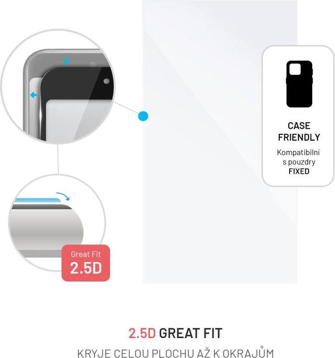 Actual product image Fixed 2,5D Tempered Glass for Nintendo Switch 2 (Switch 2)
