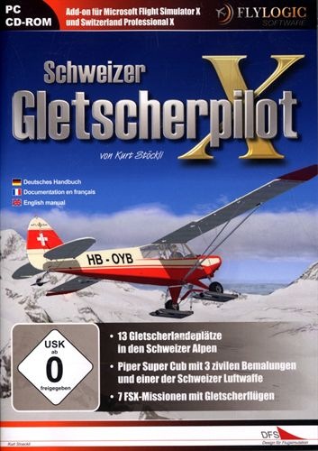 Produktbild Microsoft Schweizer Gletscherpilot X für FSX (Add-On) (PC, DE)