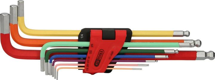 Actual product image KS Tools Angle pin wrench set extra long