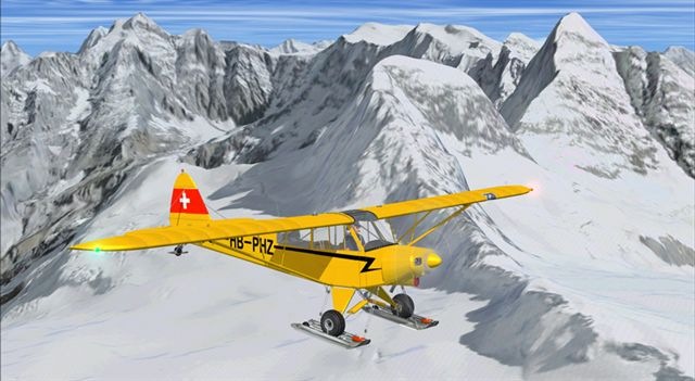 Produktbild Microsoft Schweizer Gletscherpilot X für FSX (Add-On) (PC, DE)