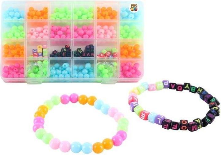 Pro Kids Dekorative Perlen im Organizer