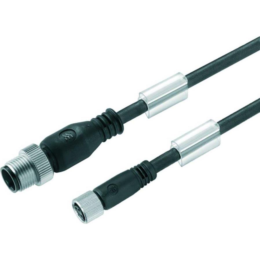 Weidmüller Connettore sensore/attuatore, Cavo + Spina elettrica, Nero