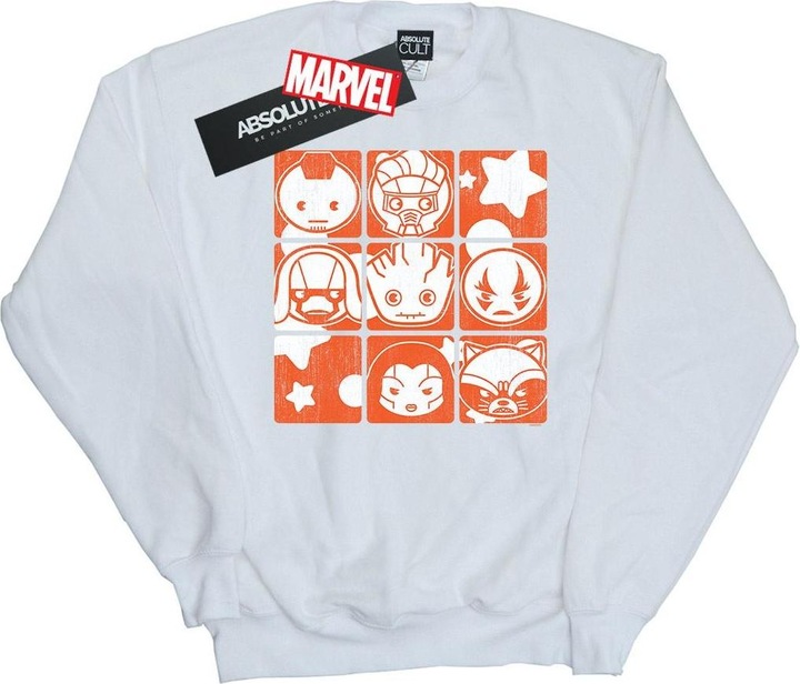 Immagine prodotto Kawaii Guardians Of The Galaxy Retro Felpa Donna (L)