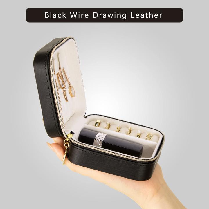 Produktbild Only-Bags.Store Kleines Schmuckkästchen, tragbares Reise-Schmuckkästchen