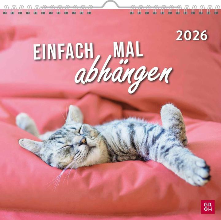 Actual product image Wandkalender 2026: Einfach mal abhängen