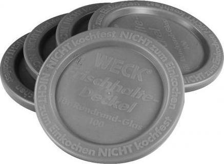 Image du produit Weck Frischhaltedeckel (5 pcs, 1 l)