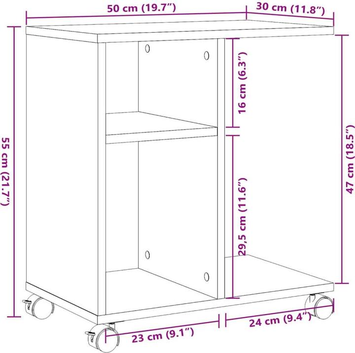 Image du produit vidaXL Beistelltisch