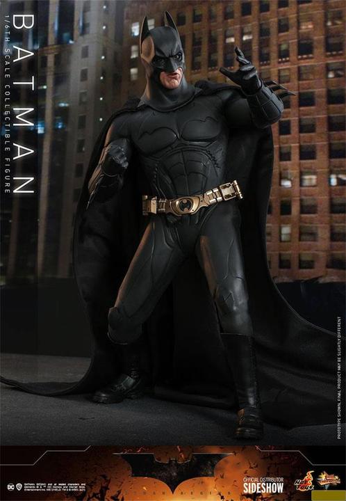 Actual product image Hot Toys Batman Begins Movie Masterpiece