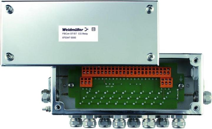Produktbild Weidmüller Standardverteiler FBCON SS CG 8WAY Inhal