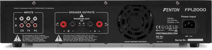 Immagine prodotto Fenton Amplificatore di potenza FPL2000 (Fase finale)