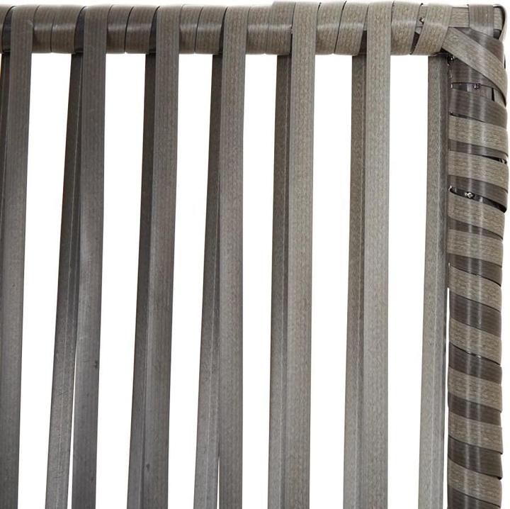 Produktbild vidaXL Paravent 4-tlg. Grau Poly Rattan,Farbe: Grau,Material: Poly