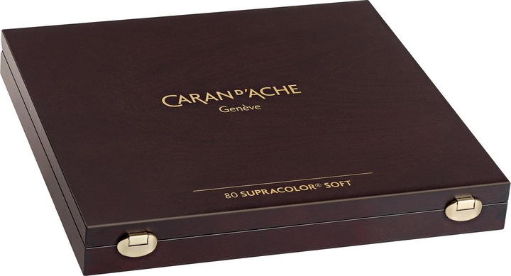 Immagine prodotto Caran d'Ache Supracolor Aquarelle Holzkoffer (Multicolore, 80 x)