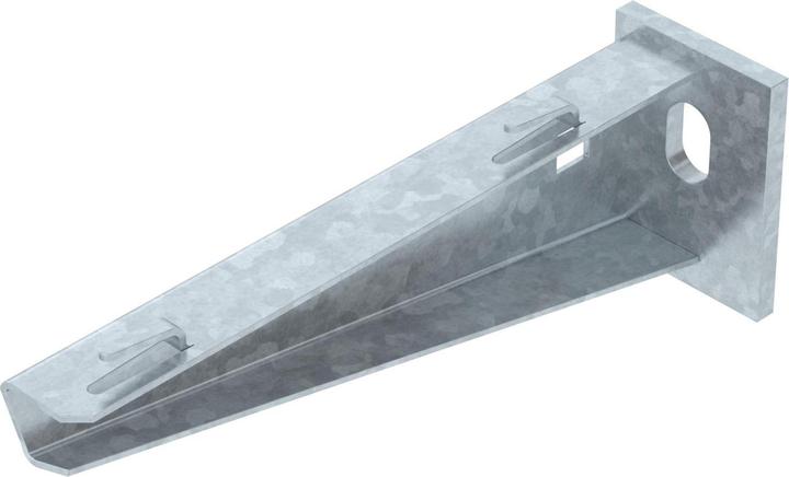 Image du produit OBO Bettermann OBO Support mural pour box grillagé 150 m, hauteur 55 mm, longueur 160 mm, galvanisé à chaud