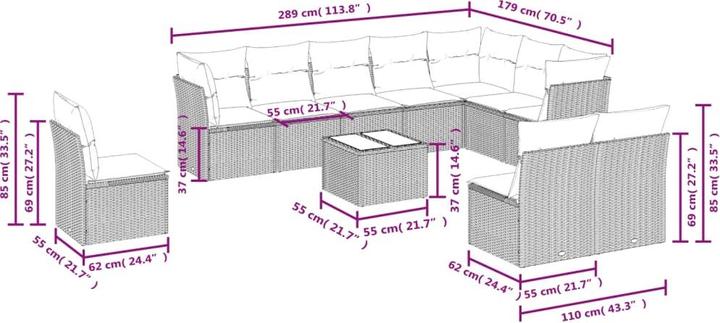 Produktbild vidaXL Josiah