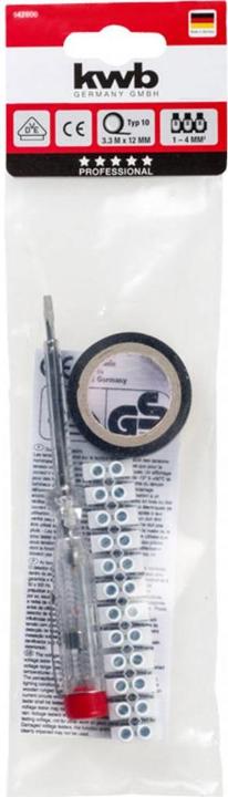 Produktbild kwb Spannungsprüfer Elektro-Installations-Set 3teilig