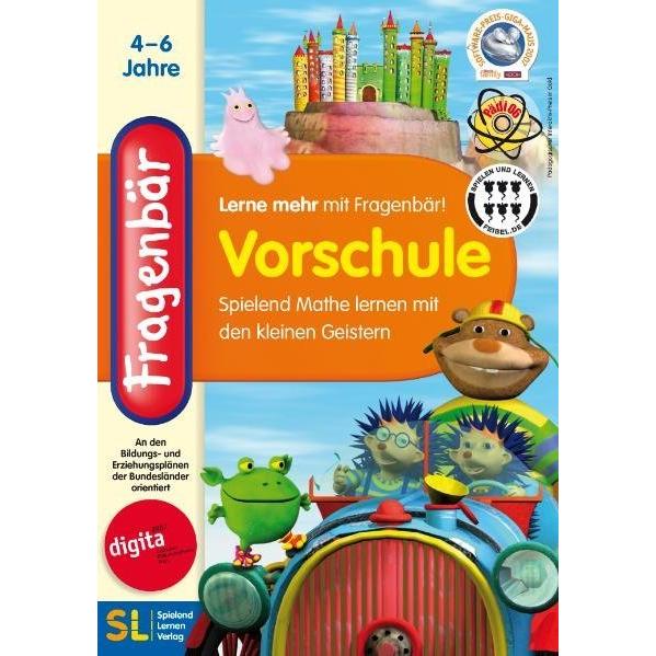 Thumbnail - Spielend Lernen Fragenbär, Vorschule - Spielend Mathe lernen mit den kleinen Geistern, 1 CD-ROM (Deutsch)