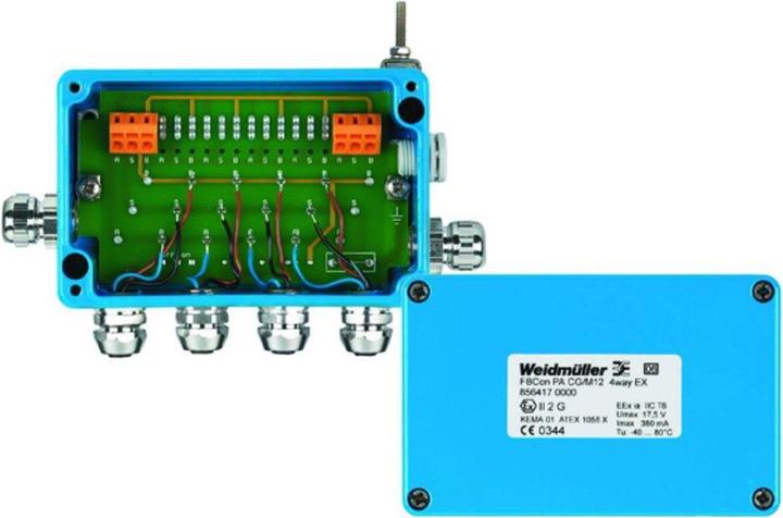 Actual product image Weidmüller Standard manifold for Den Ex-B (Terminal strips)