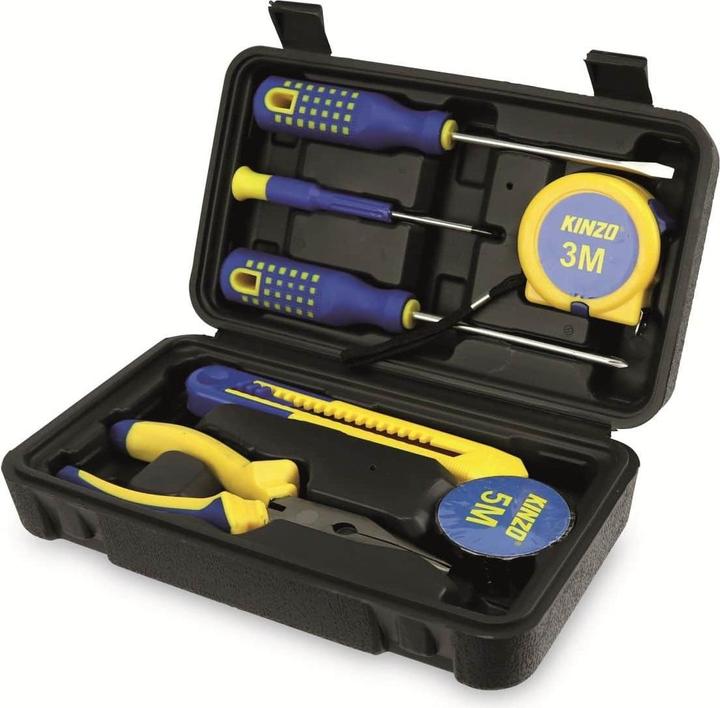 Actual product image Kinzo Tools set 8pcs ST (8 pieces)