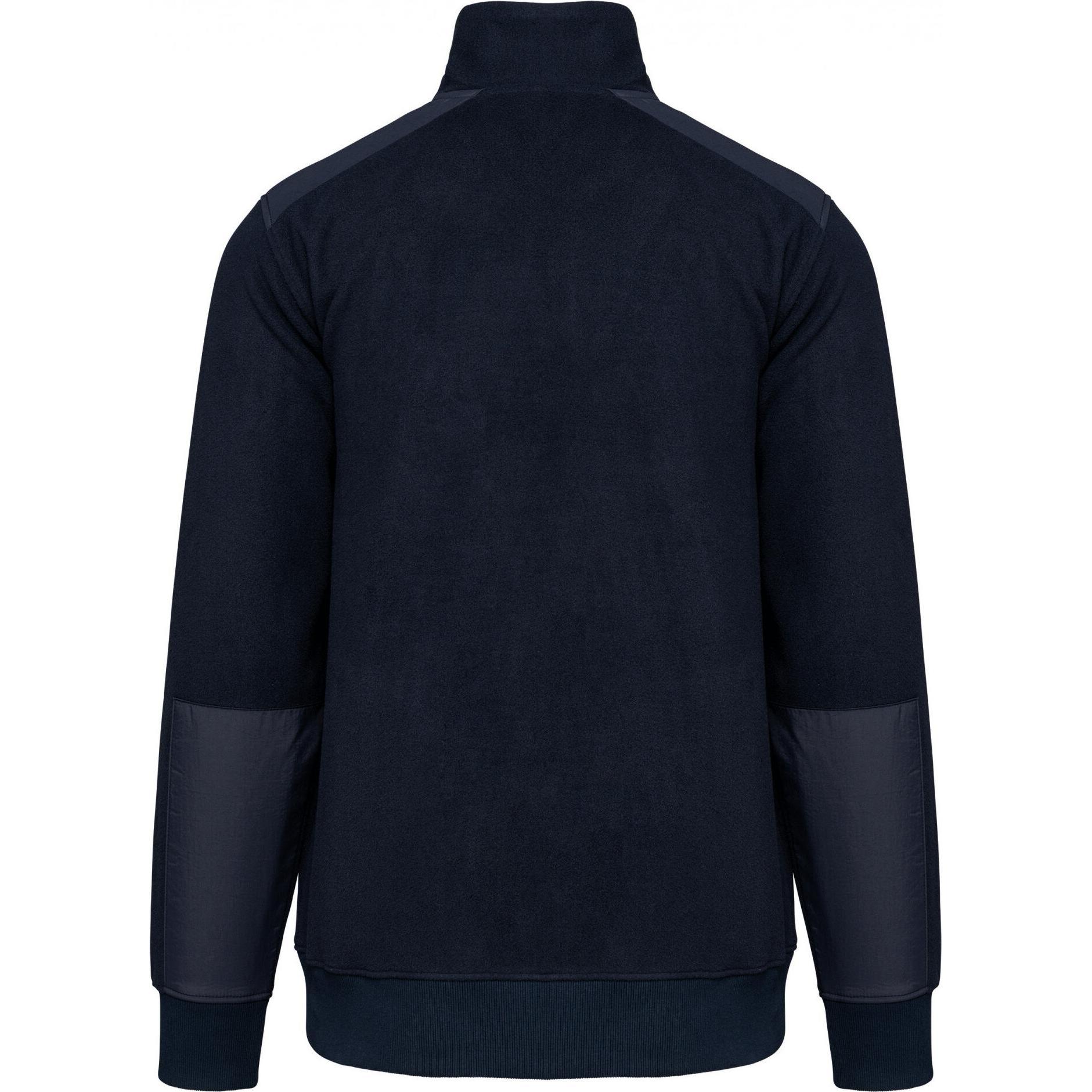 Thumbnail - Kariban, Arbeitsjacke, Umweltfreundliches Fleece mit Reissverschlusskragen (L)