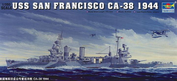 Produktbild Trumpeter USS San Francisco CA-38