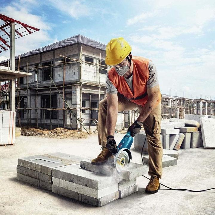 Produktbild Bosch Professional Zubehör Führungsschlitten mit Absaugstutzen zum Trennen, Spannband, 230 mm