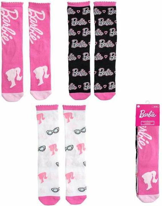 Actual product image Disney Socks pack 3 pieces Barbie (pack of 3, 31 - 34)
