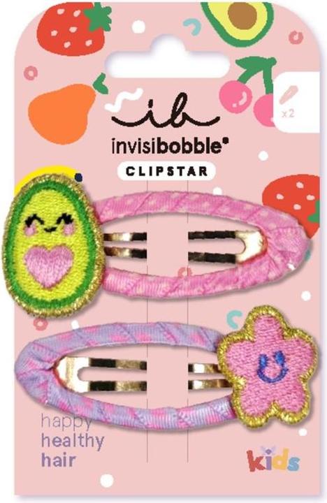Invisibobble Klamm Sna Cli Kid Fru Avo 2 (2 pcs)