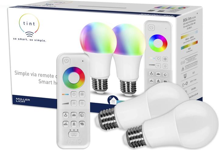 Produktbild Müller Licht E27 LED W Glühlampenform (E27, 806 lm, 1 x)