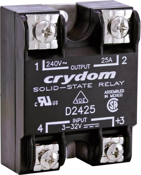 Actual product image Crydom Solid state relay 1 pc. D2425-1