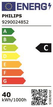 Label énergétique Philips Professional lumière LED (E40, 7200 lm, 6x)