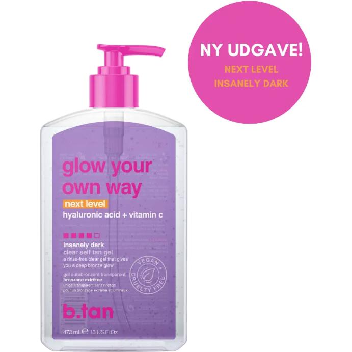 Thumbnail - B.Tan, Selbstbräuner, Glow Your Own Way NEXT LEVEL Tan Gel 473 ml (Selbstbräunungsgel, 473 ml)