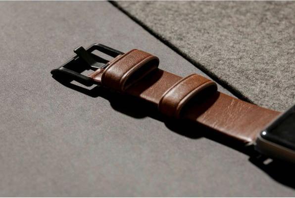 Image du produit Nomad Sangle de connexion moderne (44 mm, Acier inoxydable, Cuir)